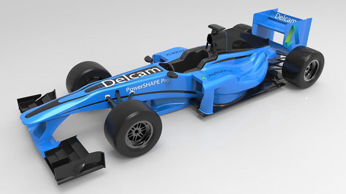 Creating a precise 3D model of an F1 car